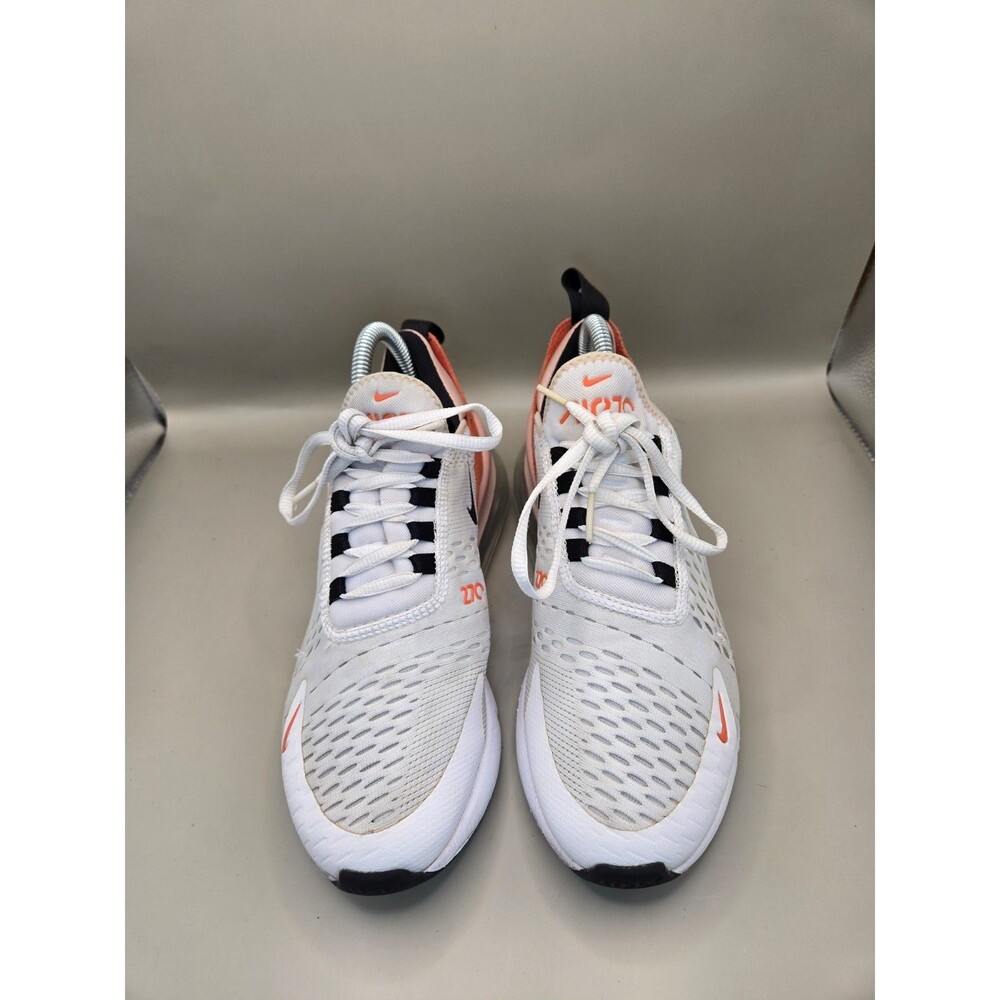 Nike Air Max 270 Shoes Women's 8 White Burnt Sunrise Athletic Running Sneakers - Picture 3 of 9